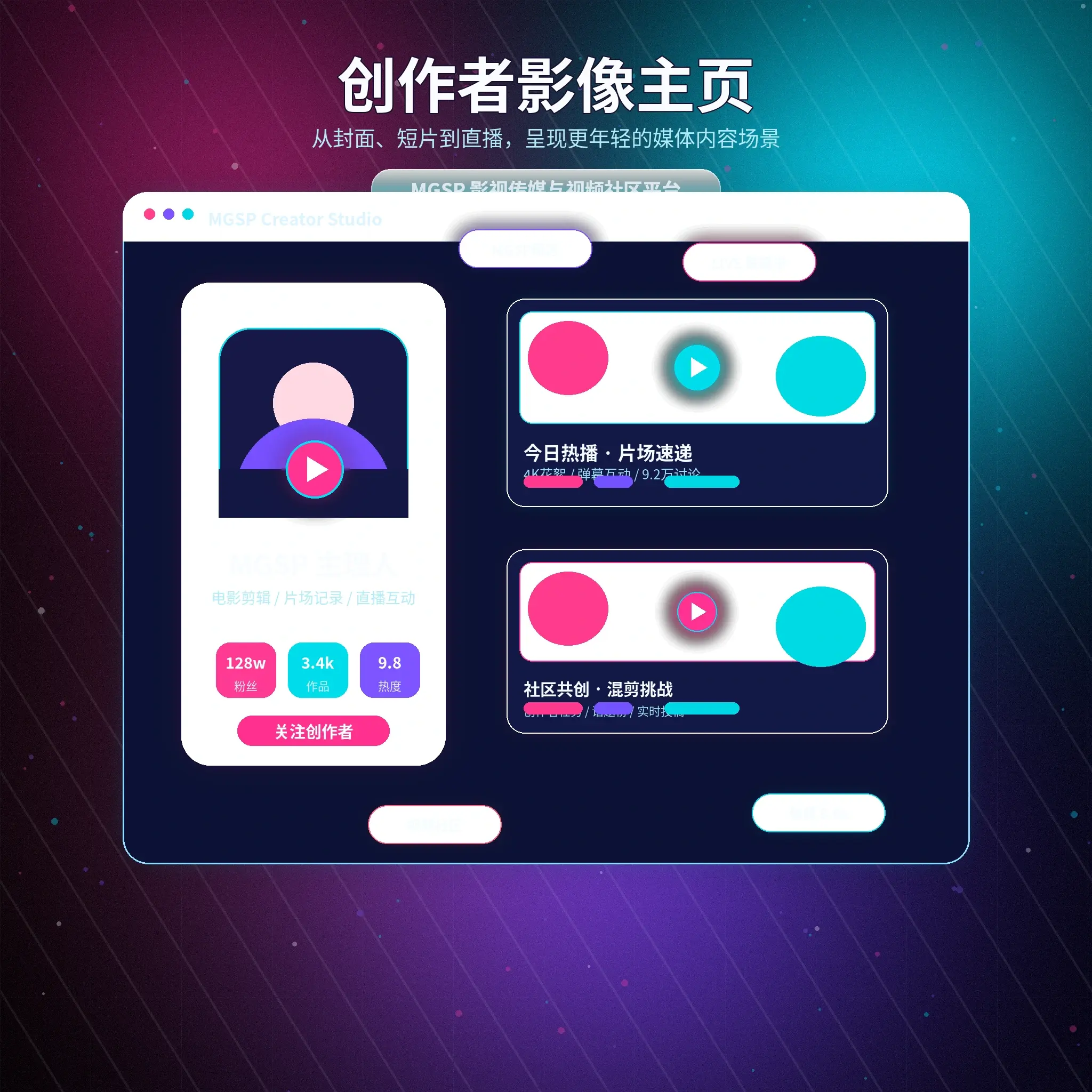 蘑菇视频创作者分享生活片段